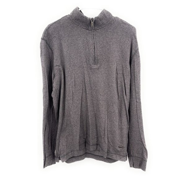 Rodd & Gunn Other - Rodd & Gunn Sweater Men's Large Gray Merrick Bay‎ Knit 1/4 Zip